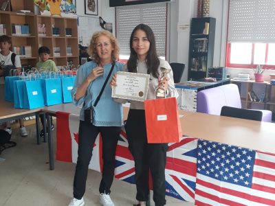 IES FERROL VELLO, FERROL
Lúa Teijeiro, Primer Premio Provincial 1º ESO