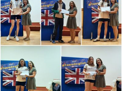 La Purísima - Grao (Valencia). Un año más nuestros alumnos han participado en el Concurso Big Challenge, desde 4º de Primaria hasta 4º ESO, se lo han pasado muy bien y han demostrado sus conocimientos sobre la lengua y cultura inglesa, obteniendo muy buenos resultados. Enhorabuena!