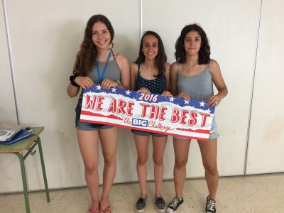 Enhorabuena a las alumnas ganadoras de 4°ESO, IES Alt Penedés, Vilafranca del Penedés, Barcelona