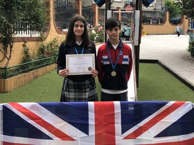 Marta Domínguez Mera (3ºESO) y Xano Gil Méndez (1ºESO), 2º puesto regional.