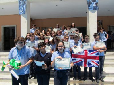 Finalistas y participantes de 1° ESO.
Colegio Sagrada Familia de Alicante