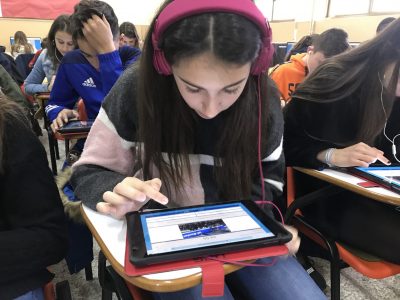 Alumnos Colegio Milagrosa Las Nieves Avila
De 3º ESO concentrados durante el Concurso