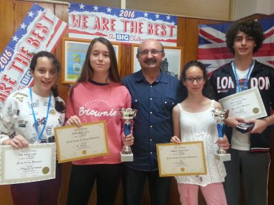 DON RAMÓN GARCÍA-BUSTELO, DIRECTOR DEL I.E.S. VILLAJUNCO-SANTANDER-CANTABRIA, FELICITA MUY ORGULLOSO A LOS GANADORES DE ESTE AÑO.