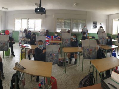 Alumnos de 1ºESO. CPR. Plurilingüe Santiago Apóstol-Ponteareas.