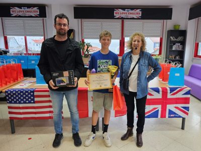 IES FERROL VELLO, FERROL
DIEGO MANÍN, 1º PREMIO NACIONAL 3º ESO
