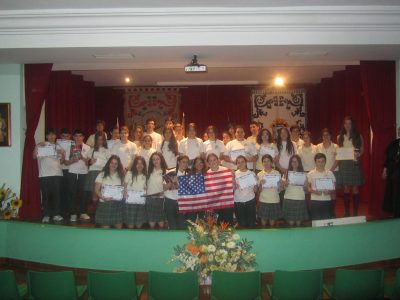 Colegio Santa María de Gracia (Madres Agustinas) Huelva.
Primer Premio Provincial