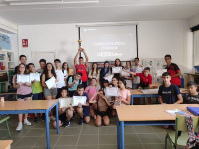 EL ALQUIÁN (ALMERÍA)
IES EL ALQUIÁN
El 16 de junio de 2023 hicimos la entrega de premios. Estamos muy orgullosos de tener entre nuestro alumnado de 1ºESO al 7º clasificado a nivel nacional. Congratulations everyone!