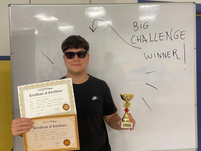 Mihai Stirlea de 4º ESO 1.º Puesto en Almería y (13) en España
IES JAROSO
Cuevas Del Almanzora (Almería)