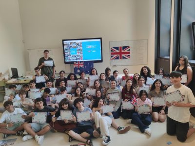 LOGROÑO ( LA RIOJA)    IES PRÁXEDES MATEO SAGASTA

3rd year students celebrating their results in The Big Challenge Contest! Congratulations!