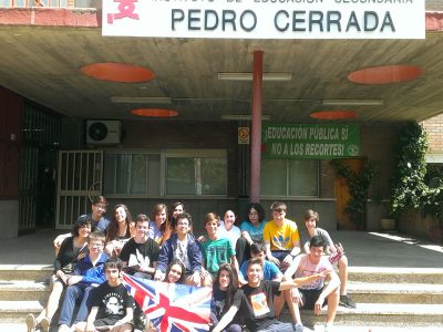 UTEBO (ZARAGOZA) - IES PEDRO CERRADA-ESPAÑA
HAPPY ABOUT THE GIFTS....