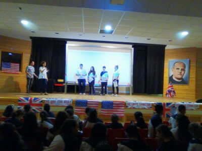 ¡Los alumnos del Colegio Amor de Dios de Cádiz en la ceremonia de premiosde The Big Challenge 2016!