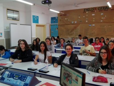 IES La Mojonera (in Almería) doing the Big Challenge Contest!!