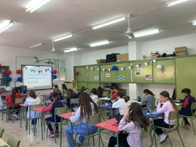 5º de Educación Primaria del CEIP Las Pedreras, Calasparra, Murcia.