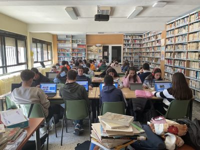 Valderas, León.
IES Octaviano Andrés.
Los alumnos y alumnas del centro IES Octaviano Andrés participando en el concurso The Big Challenge.
