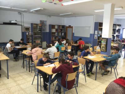 IES Los Molinos, Conil. Nuestro alumnado participando en Big Challenge