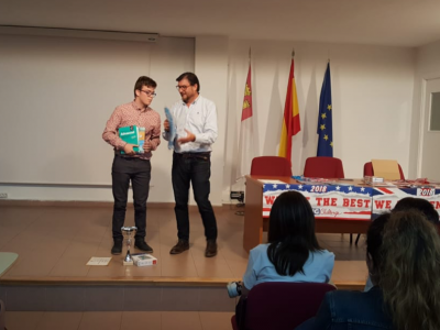 IES Azarquiel - Fernando Sánchez Inés, ganador nacional 3°ESO.

¡ENHORABUENA FERNANDO!