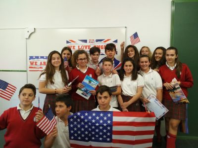 Colegio Zazuar, Madrid. Clase de 1º de ESO.