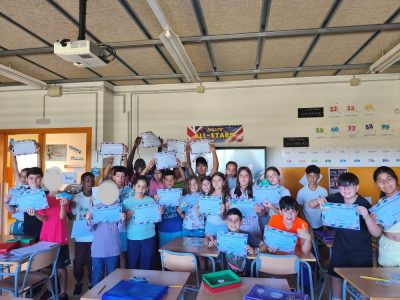 Escola Les Roques Blaves_ Esparreguera_Barcelona
Alumnat de 5è de primària