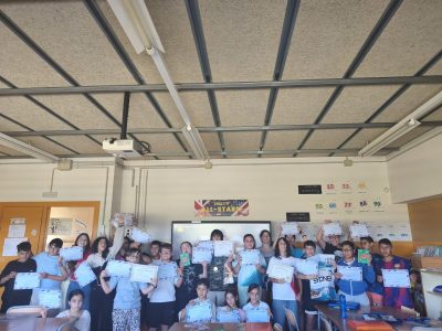 Escola Les Roques Blaves_ Esparreguera_Barcelona Alumnat de 6è de primària