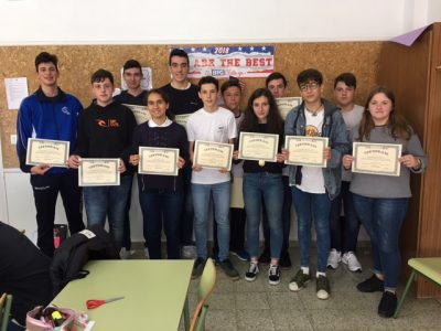 COLEGIO DIOCESANO MARÍA INMACULADA (Carabanchel) - Un gran número de participantes en 1º ESO a los que animamos a inscribirse en la convocatoria del próximo curso.