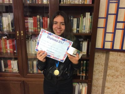 Yaiza Alonso. First 2º ESO Paula Montal School.Vitoria-Gasteiz