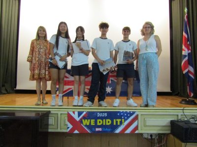 Colegio Sagrada Familia, Alicante. Finalistas 2º E.S.O.
