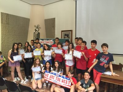 Los alumnos de 2o ESO, colegio Teresià de Tortosa