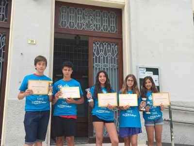 Los primer classificados de la provincía. Colegio Teresià Tortosa