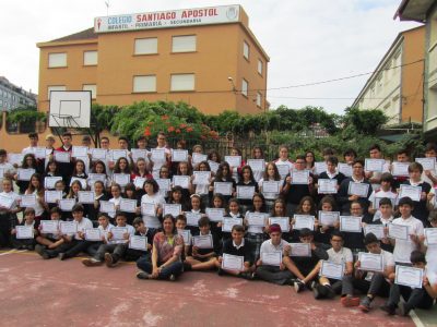 Todos los participantes. CPR. Plurilingüe Santiago Apóstol. Ponteareas.