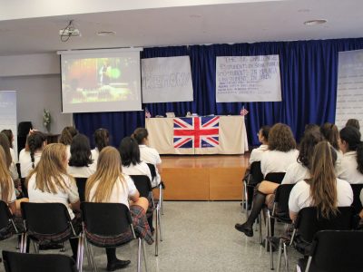 Entrega de premios en el Colegio Sierra Blanca, Málaga