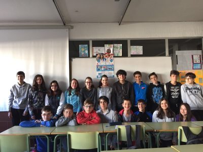 IES RÍO DUERO, ZAMORA,España Alumnos de 2 ESO que han participado en el BIG CHALLENGE 2016