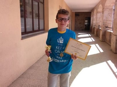 MIGUEL SÁNCHEZ SÁNCHEZ. Primer Premio Big Chalenge 2016 (1ESO). Colegio Maestro Ávila. Salamanca. Castilla y León