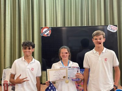 Madrid, Colegio Nuestra Señora Santa María. Ganadores 2ºESO