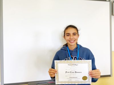 Ganadora de 1°ESO
en el COLEGIO JUAN DE VALDES
Madrid