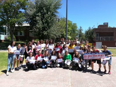 Entrega de Premios del Concurso de premios del Big Challenge en el Colegio Corazón de María, Zamora.