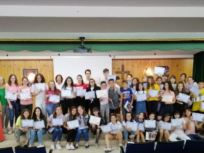 The Big Challenge 2019. Entrega de premios Colegio Corazón de María. Zamora