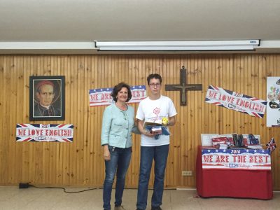 Zamora, Colegio Corazón de María
First Province Award 1° ESO,
Ricardo Bragado. Congratulations