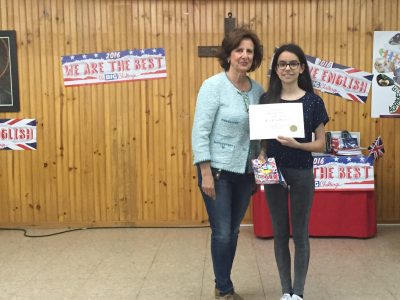 Zamora, Colegio Corazón de María
Entrega de Premios