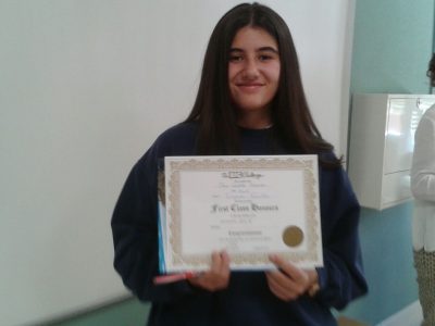 Colegio Sagrada Familia - Granada: Ana Castillo nº 2 in the province!!