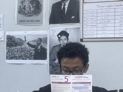 Collège Saint Georges à Salbris dans le 41. 5eme en pleine réflexion