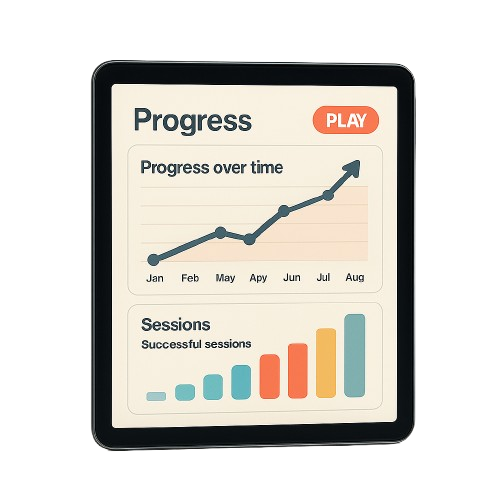 Progrès dans le temps icon