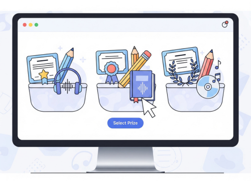Interface de choix des lots