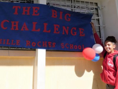 Ready, steady,go! Opening of The Big Challenge 2018 Awards Ceremony at Mille Roches School (Saint - André , REUNION)