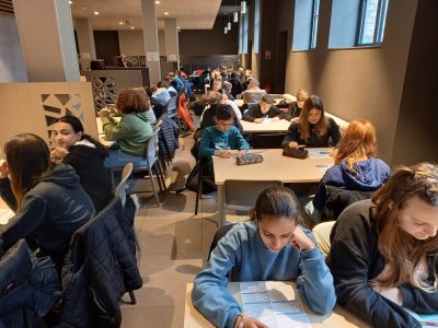 Les 6ème et les 5ème du collège Sainte-Marie de Valenciennes donnent le meilleur d'eux-mêmes pour le Big Challenge !