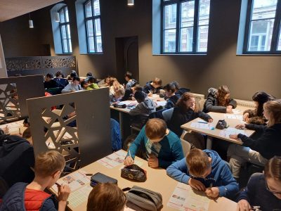 Les 6ème et les 5ème du collège Sainte-Marie de Valenciennes donnent le meilleur d'eux-mêmes pour le Big Challenge !