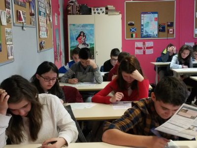 6ème et 5ème se sont retrouvés pour ce big Challenge 2016 au Collège Henri Morat à Recey sur Ource (21)