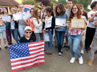 Félicitations à tous les élèves du Collège Lusigny !