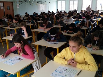 Collège Debussy à Romans-sur-Isère: 79 élèves ont planché avec sérieux et plaisir sur le Big Challenge!