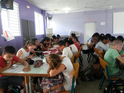 SAINT-ANDRE - COLLEGE MILLE ROCHES
our students working really hard