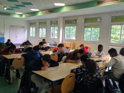 Bonne chance aux élèves du collège Claude Debussy, Aulnay-Sous-Bois !